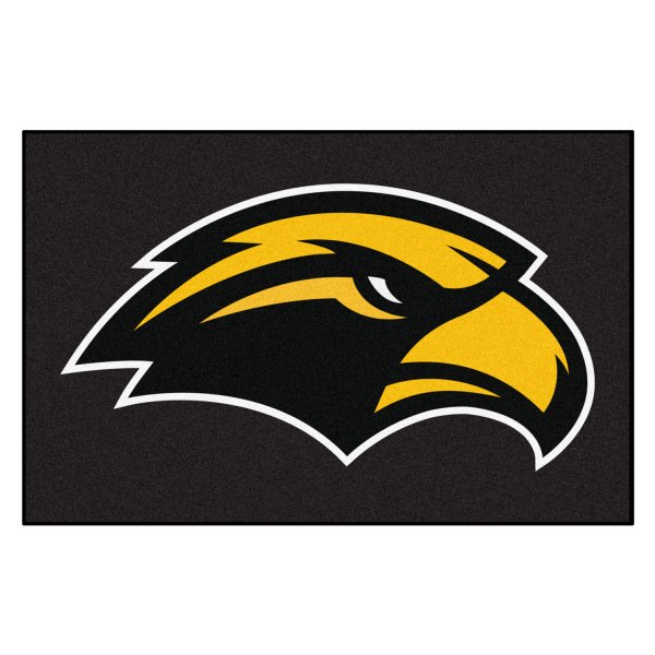 FanMats® - University of Southern Mississippi 19" x 30" Nylon Face Starter Mat with "Eagle" Logo