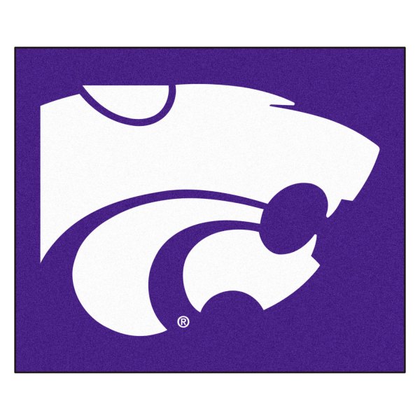 FanMats® - Kansas State University 59.5" x 71" Nylon Face Tailgater Mat with "Wildcat" Logo