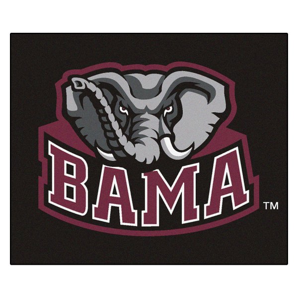FanMats® - University of Alabama 59.5" x 71" Nylon Face Tailgater Mat with "Bama" Logo