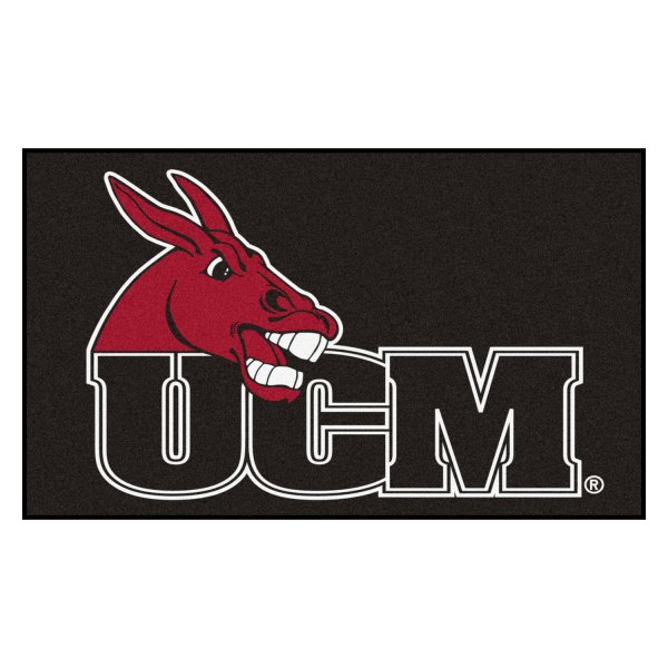 FanMats® - University of Central Missouri 19" x 30" Nylon Face Starter Mat with "Mule & UCM" Logo