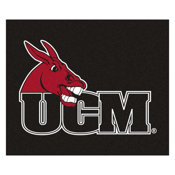 FanMats® - University of Central Missouri 59.5" x 71" Nylon Face Tailgater Mat with "Mule & UCM" Logo