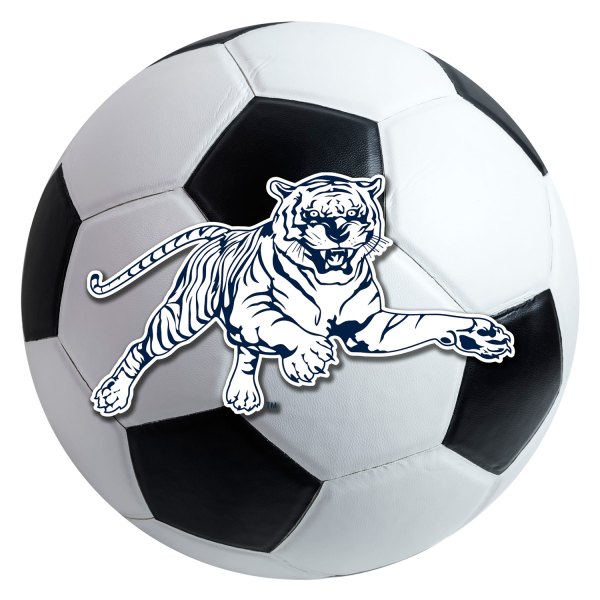 FanMats® - Jackson State University 27" Dia Nylon Face Soccer Ball Floor Mat with "Tiger" Logo