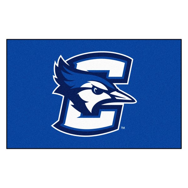 FanMats® - Creighton University 60" x 96" Nylon Face Ulti-Mat with "C & Blue Jay" Logo