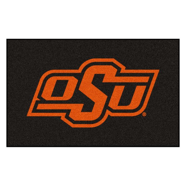 FanMats® - Oklahoma State University 60" x 96" Nylon Face Ulti-Mat with "OSU" Logo
