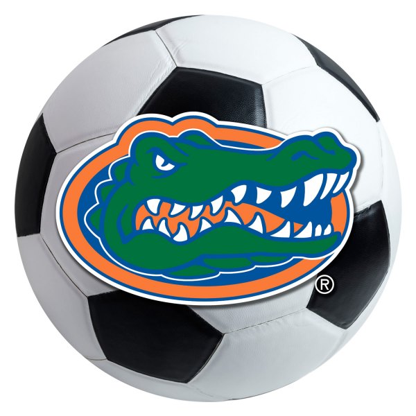 FanMats® - University of Florida 27" Dia Nylon Face Soccer Ball Floor Mat with "Gator" Logo