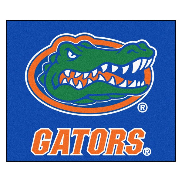 FanMats® - University of Florida 59.5" x 71" Nylon Face Tailgater Mat with "Gator Head" Logo