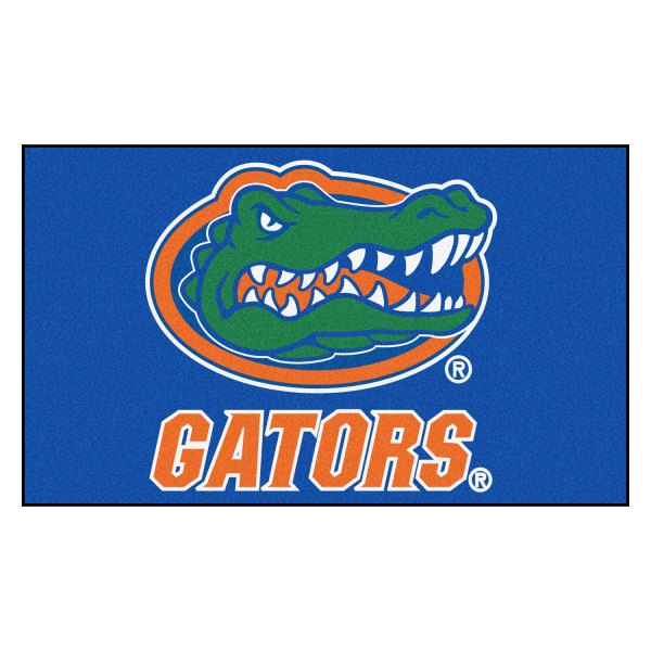 FanMats® - University of Florida 19" x 30" Nylon Face Starter Mat with "Gator Head" Logo