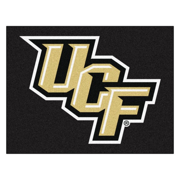FanMats® - University of Central Florida 33.75" x 42.5" Nylon Face All-Star Floor Mat with "UCF" Primary Logo
