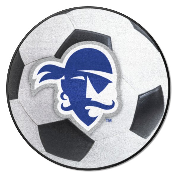 FanMats® - Seton Hall University 27" Dia Nylon Face Soccer Ball Floor Mat with "Pirate" Logo