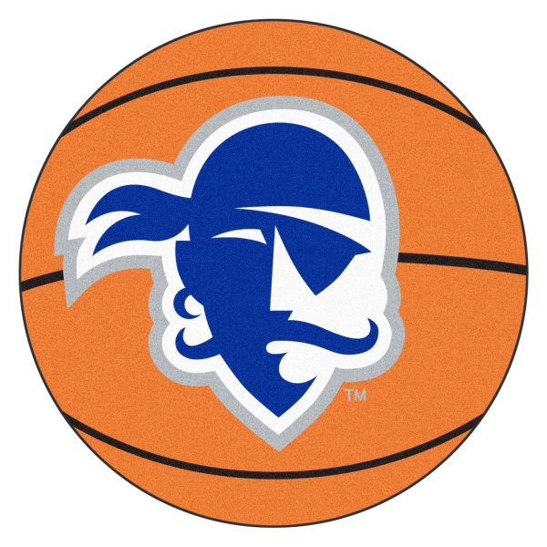 FanMats® - Seton Hall University 27" Dia Nylon Face Basketball Ball Floor Mat with "Pirate" Logo
