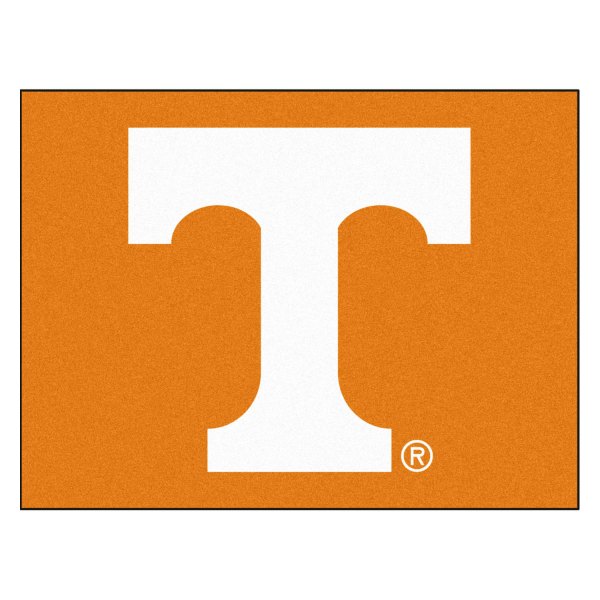 FanMats® - University of Tennessee 33.75" x 42.5" Nylon Face All-Star Floor Mat with "Power T" Logo