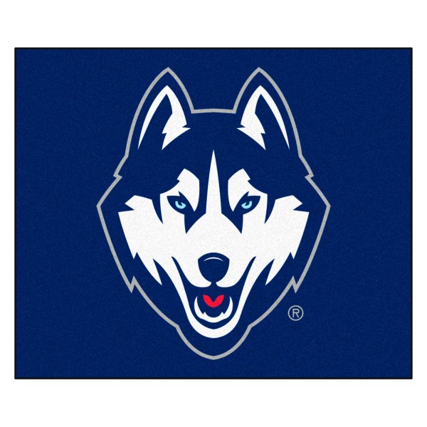 FanMats® - University of Connecticut 59.5" x 71" Nylon Face Tailgater Mat with "Husky" Logo