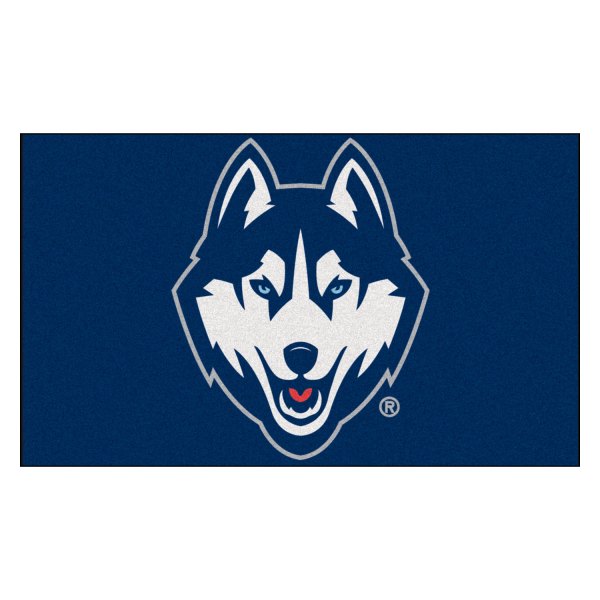 FanMats® - University of Connecticut 19" x 30" Nylon Face Starter Mat with "Husky" Logo