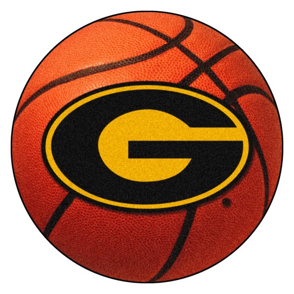 FanMats® - Grambling State University 27" Dia Nylon Face Basketball Ball Floor Mat with "Oval G" Logo