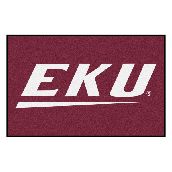 FanMats® - Eastern Kentucky University 19" x 30" Nylon Face Starter Mat with "EKU" Logo
