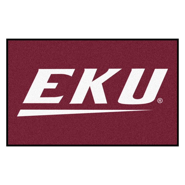 FanMats® - Eastern Kentucky University 60" x 96" Nylon Face Ulti-Mat with "EKU" Logo
