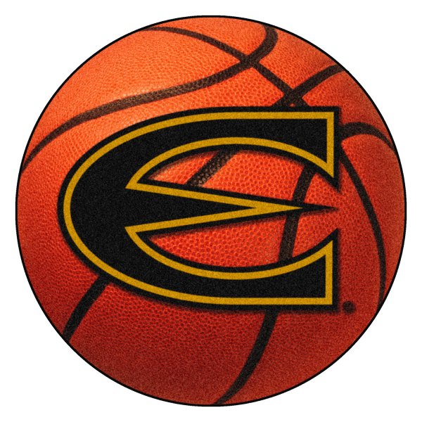 FanMats® - Emporia State University 27" Dia Nylon Face Basketball Ball Floor Mat with "Stylized E" Logo