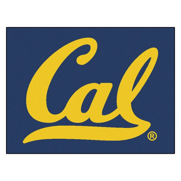 FanMats® - University of California (Berkeley) 33.75" x 42.5" Nylon Face All-Star Floor Mat with "Script Cal" Logo
