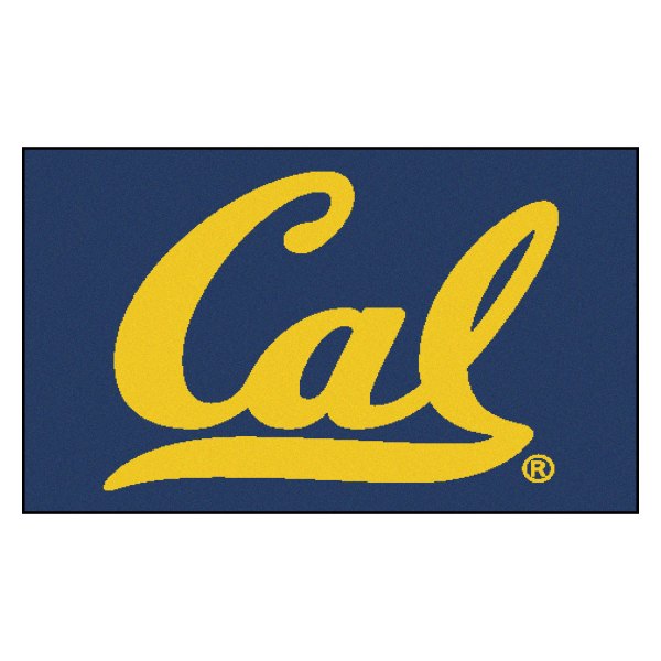 FanMats® - University of California (Berkeley) 19" x 30" Nylon Face Starter Mat with "Script Cal" Logo