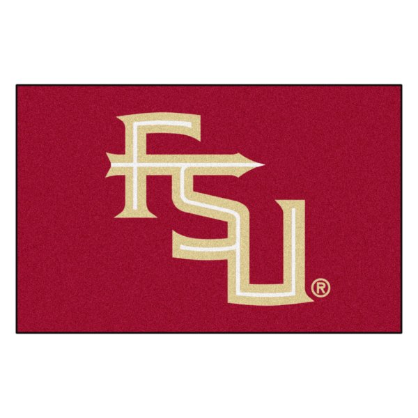 FanMats® - Florida State University 19" x 30" Nylon Face Starter Mat with "FSU" Logo