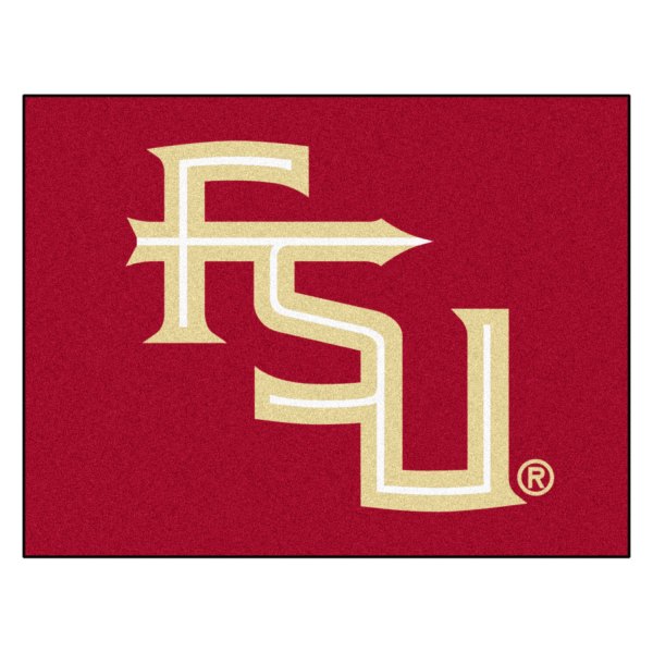 FanMats® - Florida State University 33.75" x 42.5" Nylon Face All-Star Floor Mat with "FSU" Logo