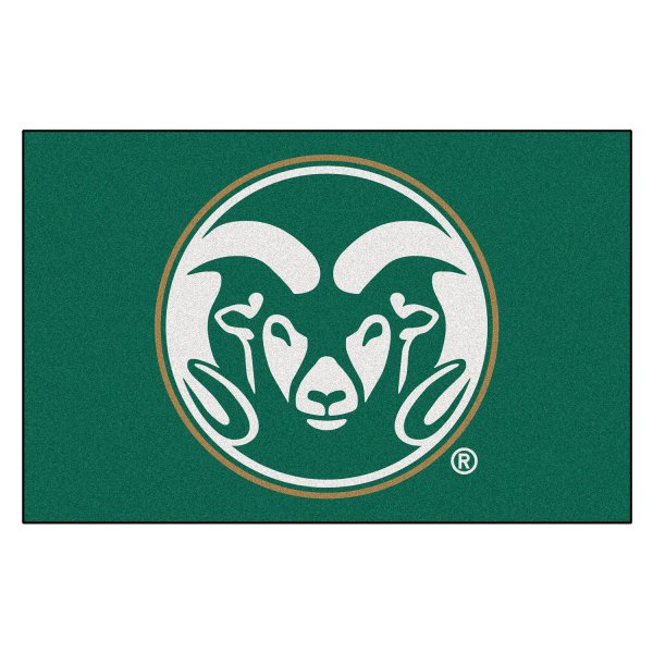 FanMats® - Colorado State University 19" x 30" Nylon Face Starter Mat with "Ram" Logo