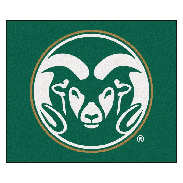 FanMats® - Colorado State University 59.5" x 71" Nylon Face Tailgater Mat with "Ram" Logo