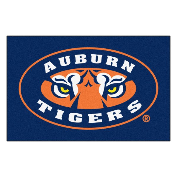 FanMats® - Auburn University 19" x 30" Nylon Face Starter Mat with "Auburn Tigers" Logo