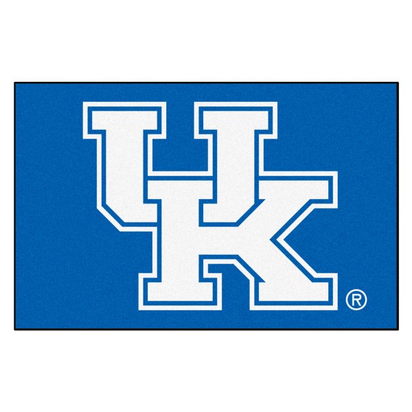 FanMats® - University of Kentucky 19" x 30" Nylon Face Starter Mat with "UK" Logo