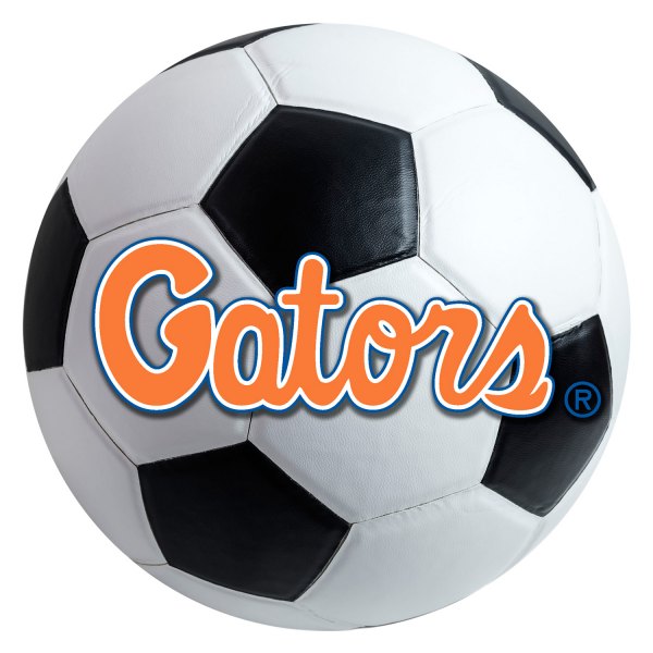 FanMats® - University of Florida 27" Dia Nylon Face Soccer Ball Floor Mat with "Gators" Wordmark