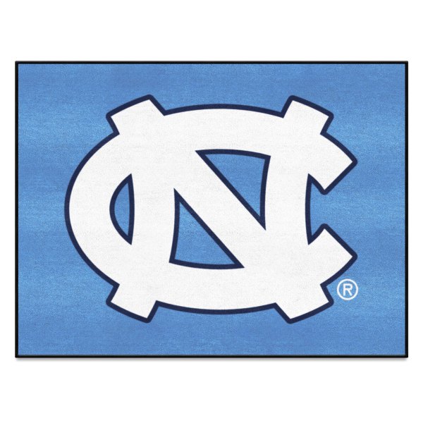 FanMats® - University of North Carolina (Chapel Hill) 33.75" x 42.5" Nylon Face All-Star Floor Mat with "NC" Logo