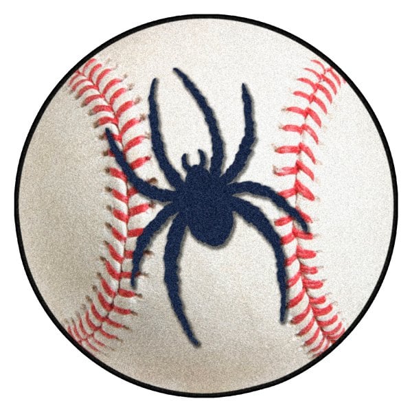 FanMats® - University of Richmond 27" Dia Nylon Face Baseball Ball Floor Mat with "Spider" Logo