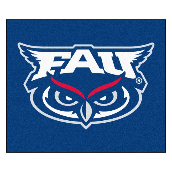 FanMats® - Florida Atlantic University 59.5" x 71" Nylon Face Tailgater Mat with "FAU Owl" Logo