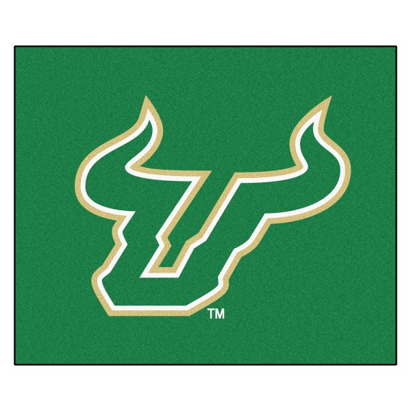 FanMats® - University of South Florida 59.5" x 71" Nylon Face Tailgater Mat with "Bull" Logo
