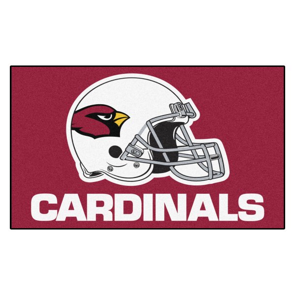 FanMats® - Arizona Cardinals 19" x 30" Nylon Face Starter Mat with "Cardinal" Logo