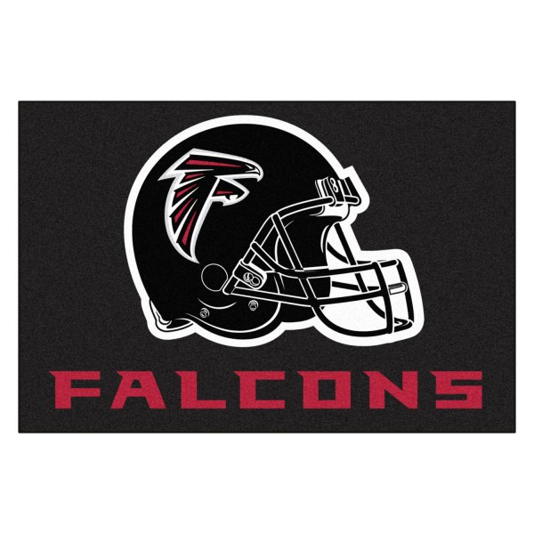 FanMats® - Atlanta Falcons 33.75" x 42.5" Red Nylon Face All-Star Floor Mat with "Falcon" Logo