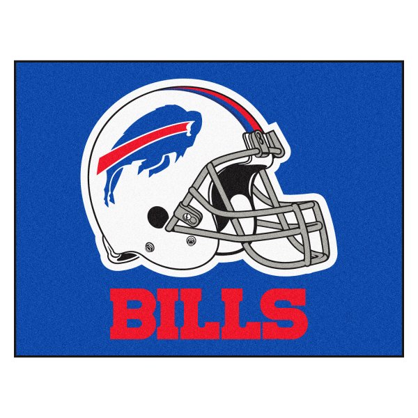 FanMats® - Buffalo Bills 33.75" x 42.5" Nylon Face All-Star Floor Mat with "Buffalo" Logo