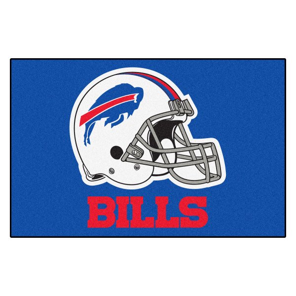 FanMats® - Buffalo Bills 19" x 30" Nylon Face Starter Mat with "Buffalo" Logo