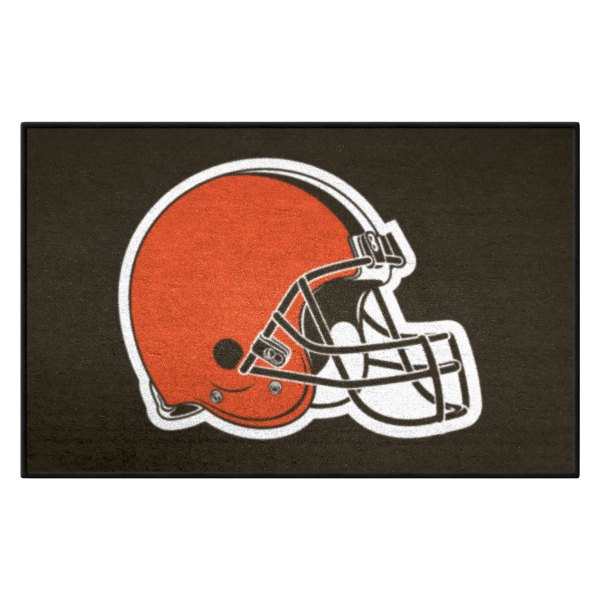 FanMats® - Cleveland Browns 19" x 30" Nylon Face Starter Mat with "Browns Helmet" Logo