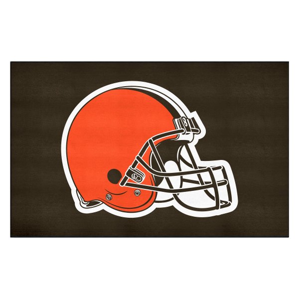 FanMats® - Cleveland Browns 60" x 96" Nylon Face Ulti-Mat with "Browns Helmet" Logo