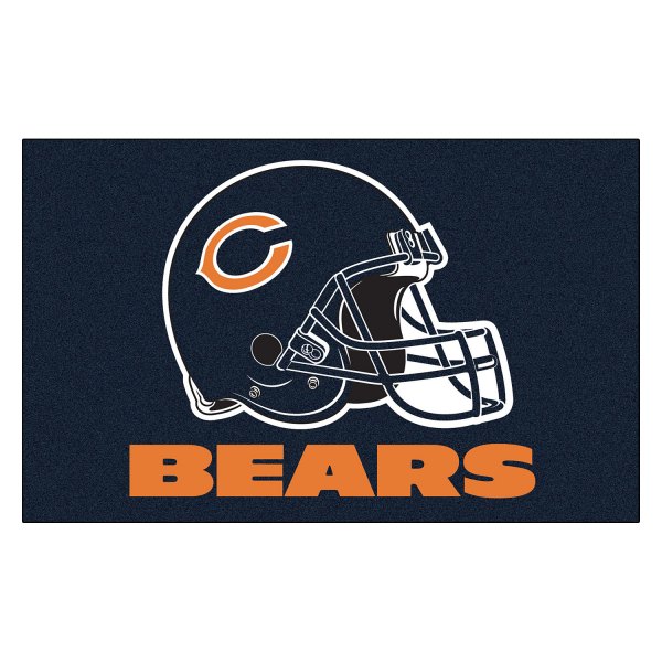 FanMats® - Chicago Bears 60" x 96" Nylon Face Ulti-Mat with "C" Logo