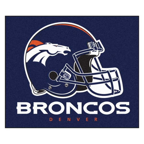 FanMats® - Denver Broncos 59.5" x 71" Nylon Face Tailgater Mat with "Bronco" Logo