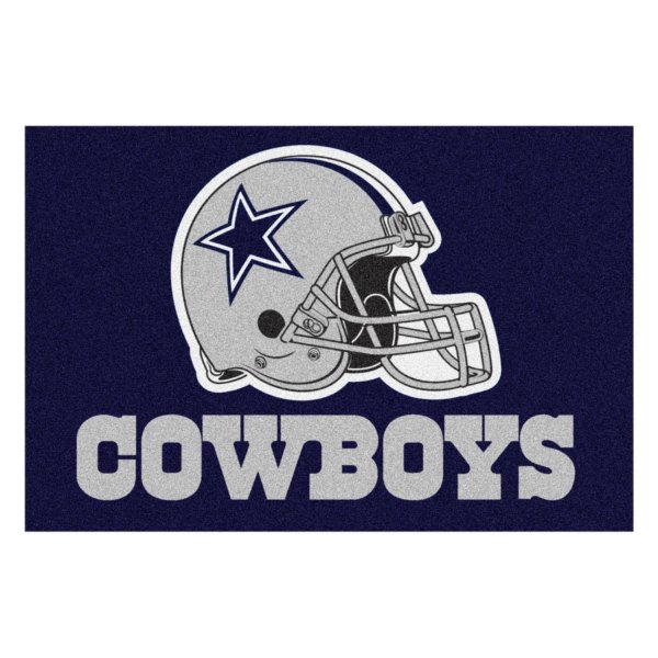 FanMats® - Dallas Cowboys 19" x 30" Nylon Face Starter Mat with "Star" Logo