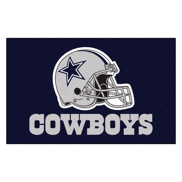 FanMats® - Dallas Cowboys 60" x 96" Nylon Face Ulti-Mat with "Star" Logo