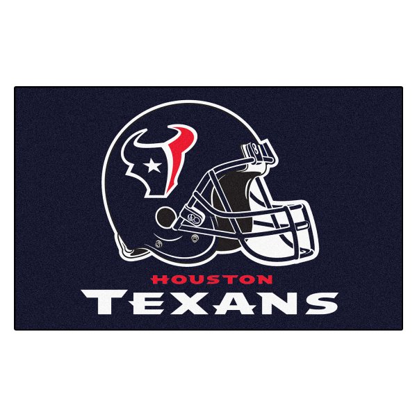 FanMats® - Houston Texans 60" x 96" Nylon Face Ulti-Mat with "Texans" Logo