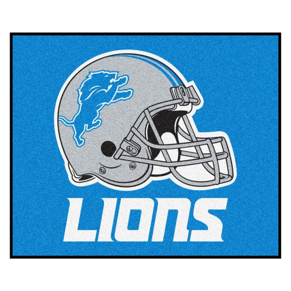 FanMats® - Detroit Lions 59.5" x 71" Nylon Face Tailgater Mat with "Lion" Logo
