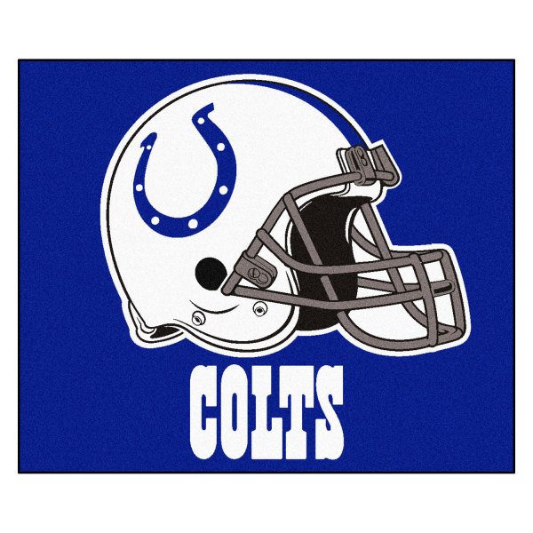 FanMats® - Indianapolis Colts 59.5" x 71" Nylon Face Tailgater Mat with "Horseshoe" Logo