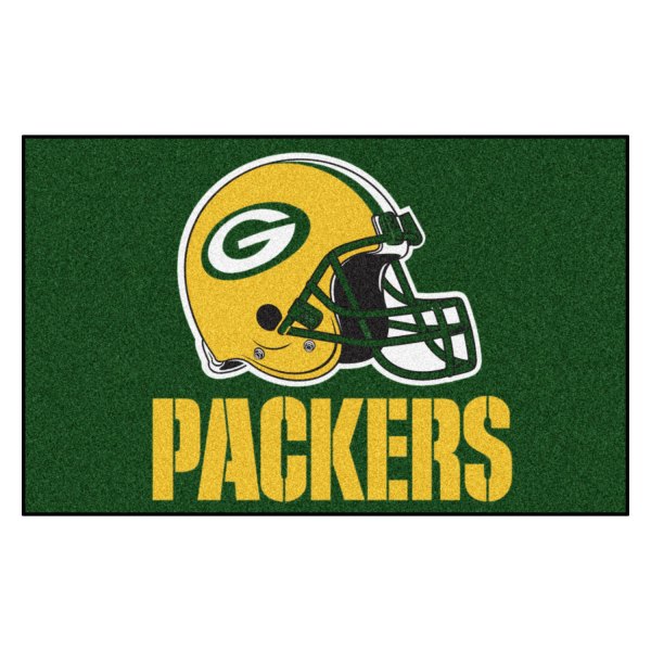 FanMats® - Green Bay Packers 60" x 96" Nylon Face Ulti-Mat with "Oval G" Logo