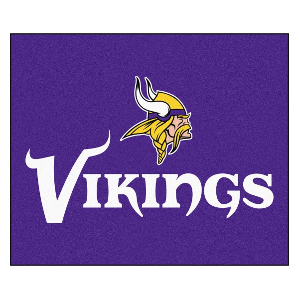 FanMats® - Minnesota Vikings 59.5" x 71" Nylon Face Tailgater Mat with "Viking" Logo