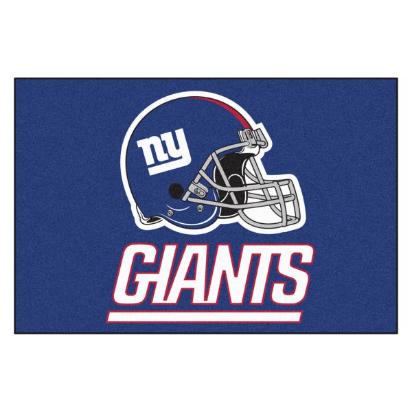 FanMats® - New York Giants 33.75" x 42.5" Nylon Face All-Star Floor Mat with "NY" Logo